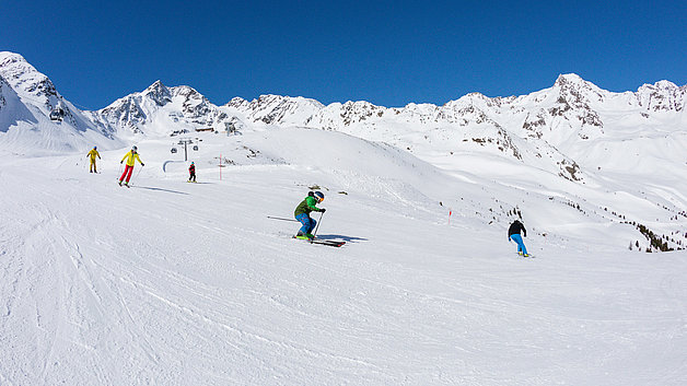 Sciare in Val Senales in Alto Adige con tutta la famiglia