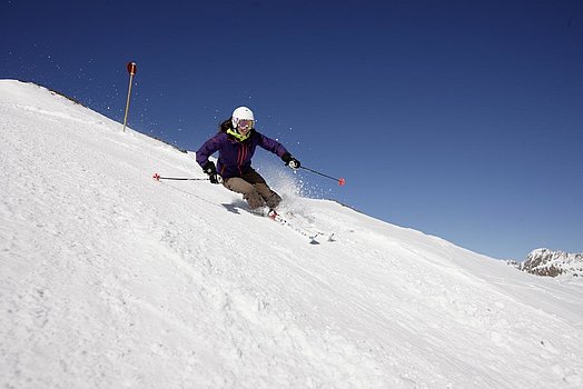 Discesa sulla pista Teufelsegg