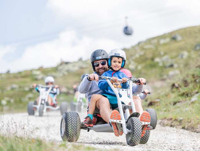 Mountain carts: alternativa alle escursioni in Val Senales